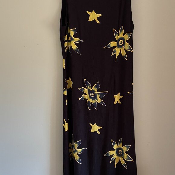 Vintage Batik Maxi Sleeveless Dress - Picture 9 of 10